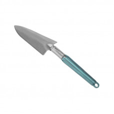 Совок садовый узкий с цельнометаллической ручкой покрытой пластиком ЧЕТЫРЕ СЕЗОНА