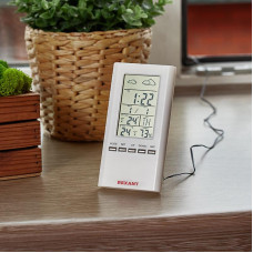 Метеостанция комнатно-уличная S3331SC с проводным датчиком REXANT