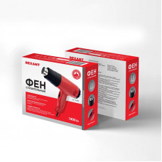 Фен строительный REXANT, 230 В/1800 Вт 'STANDARD' с терморегулятором