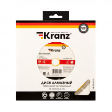 Диск алмазный отрезной сегментный 230x22,2x2,4x10мм KRANZ