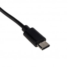 Кабель USB-A – Type-C, 1А, 1м, ПВХ, черный REXANT