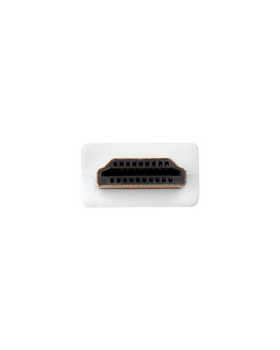 Кабель HDMI - HDMI 1.4, 2м, Gold, белый REXANT