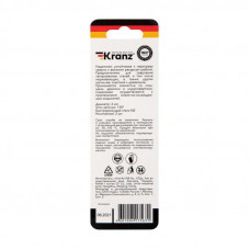 Сверло по металлу 3х61х33мм «Стандарт+» (P6M5 M-2) DIN 338, 2 шт. в блистере KRANZ