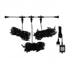 Гирлянда LED ClipLight 24V, 3 нити по 10 метров, цвет диодов Белый