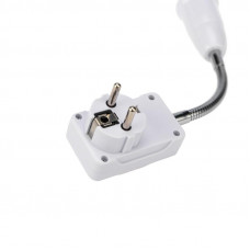 Переходник-светильник для крепления в штепсельной сетевой розетке переходник цокольный гибкий 220В-Е27 150 мм с выключателем REXANT