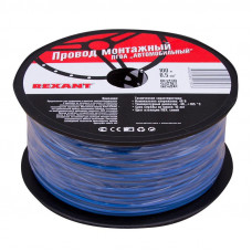 Провод ПГВА 1х0,50мм², синий, бухта 100м REXANT