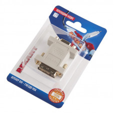 Переходник аудио/видео, (гнездо VGA - штекер DVI), 1 шт. REXANT