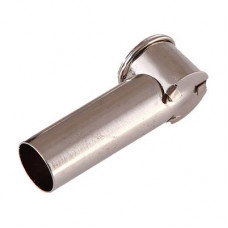 Переходник автоантенны, штекер Европа - гнездо Азия, угловой REXANT