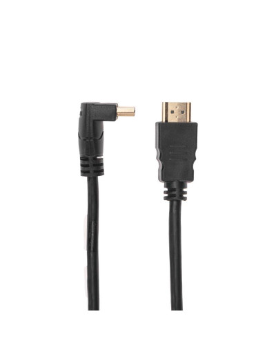 Кабель HDMI - HDMI 1.4, 3м, Gold, угловой PROconnect