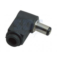 Разъем питания DC штекер 2,1х5,5мм угловой REXANT