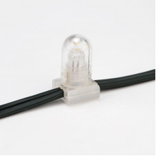 Гирлянда LED ClipLight 12V 150 мм, цвет диодов ТЕПЛЫЙ БЕЛЫЙ