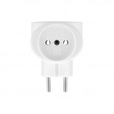 Тройник электрический 6А б/з белый 220 В REXANT