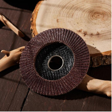 Круг лепестковый торцевой, P80, 115х22,2мм KRANZ