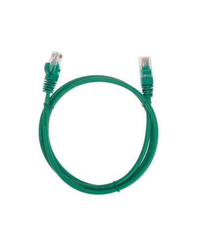 Патч-корд U/UTP, CAT 5e, RJ45-RJ45, 26AWG, LSZH, зеленый, 1м REXANT