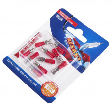 Клемма плоская изолированная РПи-м 1.5-(4.8)/РпИм 1,25-5-0,8 гнездо - 5.6 мм, 0.5-1.5мм², в упак. 10 шт. REXANT