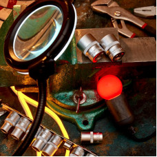 Набор торцевых головок 1/2, двенадцатигранные, CrV, 10 шт., 10-24мм REXANT