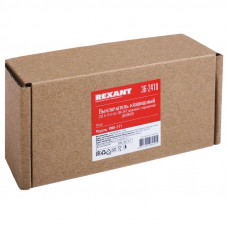 Выключатель клавишный 250V 15А (6с) ON-OFF красный с подсветкой ДВОЙНОЙ (RWB-511, SC-797) REXANT