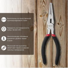 Тонкогубцы 180мм, обливные рукоятки REXANT