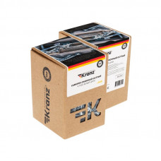 Саморез оконный острый 4,1х30мм, белый цинк, короб (500 шт/уп) KRANZ