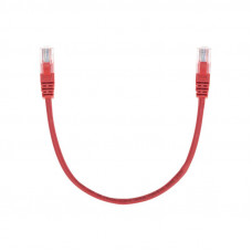 Патч-корд U/UTP, CAT 5e, RJ45-RJ45, 26AWG, LSZH, красный, 0,3м REXANT