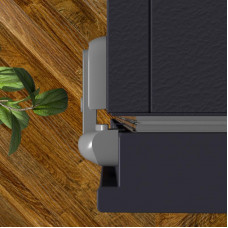 Замок-блокиратор для холодильника Premium, серый (1 шт/уп) HALSA