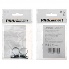 Хомут червячный 10-16-0,7 мм, (упак. 2 шт)  PROconnect
