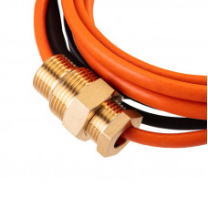 Кабель греющий саморегулирующийся пищевой 10 ККНС 2ЛПп-ЭЛ 65/85, готовый комплект в трубу, 8м/80Вт PROconnect