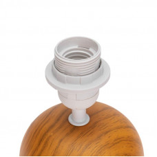 Светильник декоративный настольный Форте, основание под дерево, бежевый абажур, цоколь Е27, 60Вт REXANT