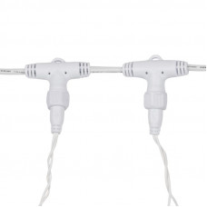 Гирлянда светодиодная Занавес 2х1,5м 360 LED ЖЕЛТЫЙ белый ПВХ IP65 эффект мерцания 230В блок в комплекте NEON-NIGHT