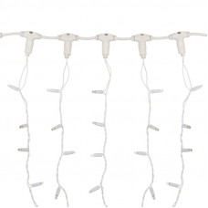 Гирлянда светодиодная Занавес 2х1,5м 360 LED ЖЕЛТЫЙ белый ПВХ IP65 постоянное свечение 230В блок в комплекте NEON-NIGHT