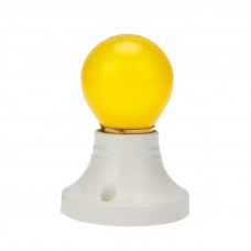 Лампа накаливания, диаметр 45мм, E27, 10Вт, желтая колба, 230В NEON-NIGHT