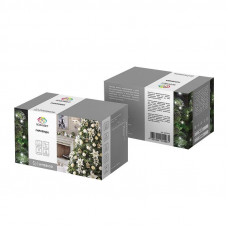 Гирлянда Твинкл Лайт 10 м, темно-зеленый ПВХ, 80 LED, цвет белый