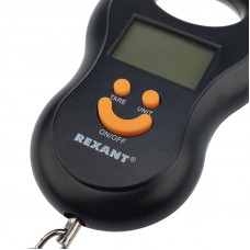 Весы безмен электронные до 50 кг  REXANT