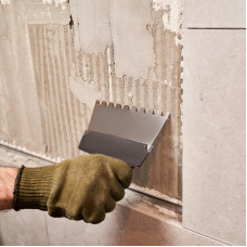 Шпатель фасадный REXANT 150 мм зуб 8х8 нержавеющая сталь, пластмассовая ручка