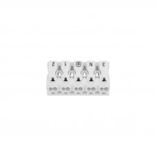 Клемма пружинная соединительная КСП 5-полюсная (50 шт./уп.) REXANT