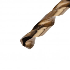 Сверло по металлу 4,5х80х47мм «Кобальт» (сталь HSS-Co 5% M35 P6M5K5) DIN 338, 1 шт. в блистере KRANZ