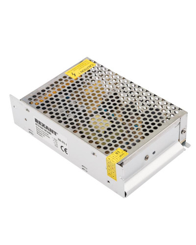 Источник питания 220 V AC/12 V DC 6 A 72 W с разъемами под винт, без влагозащиты (IP23)