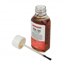 Флюс для пайки, ЛТИ-120, 30мл, с кисточкой, флакон, блистер REXANT