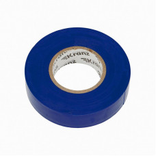 Изолента ПВХ профессиональная, 0,18х19мм, 20м, синяя KRANZ