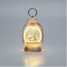 Светильник декоративный (фигура) Фонарик с эффектом снегопада и подсветкой NEON-NIGHT