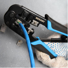 Кримпер HT-568R ТАЙВАНЬ для обжима 8P8C, 6P6C REXANT