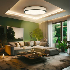 Светильник потолочный Moso, LUMI Line, 70Вт, 490x80 мм, песочный REXANT