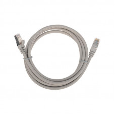 Патч-корд F/UTP, CAT 6, RJ45-RJ45, 26AWG, LSZH, серый, 2м REXANT