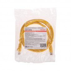 Патч-корд U/UTP, CAT 5e, RJ45-RJ45, 26AWG, LSZH, желтый, 3м REXANT