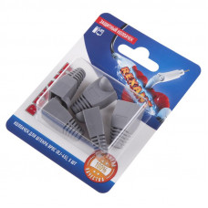 Колпачок защитный для штекера 8Р8С (RJ-45), серый, 5шт. REXANT