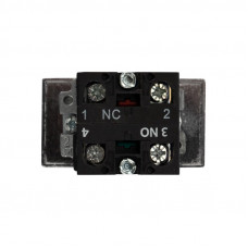 Кнопка LAY5 «I-O» прямоугольная 230 В NO+NC