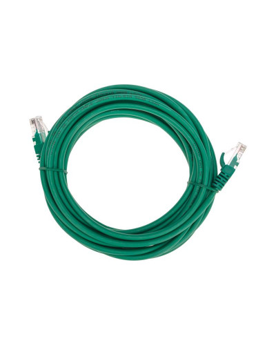 Патч-корд U/UTP, CAT 5e, RJ45-RJ45, 26AWG, LSZH, зеленый, 5м REXANT