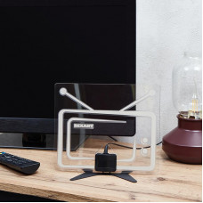 Антенна комнатная для цифрового телевидения DVB-T2, Ag-718 REXANT