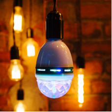 Диско-лампа светодиодная e27, 230 В