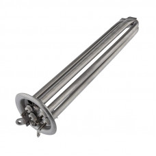 Нагревательный элемент для бойлера ТЭН RF64 2,0 кВт (1+1), фланец 64 мм, клеммы под винт, L205мм,REXANT